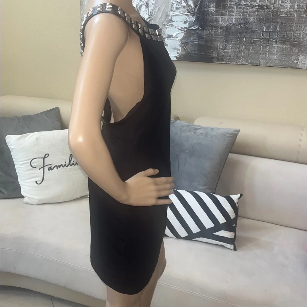 Black Studded Dress